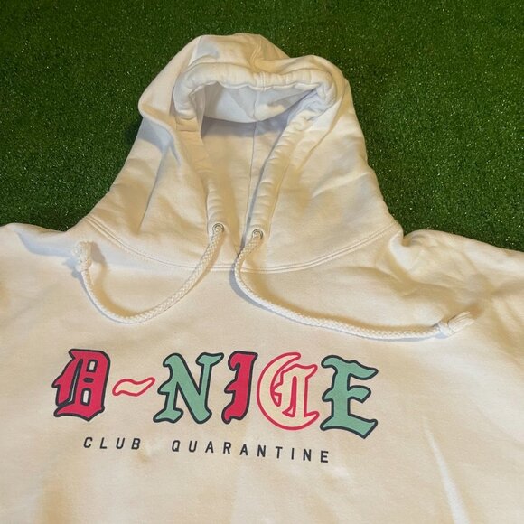 Bel-Air Athletic Will Smith & DJ D-Nice Long Sleeve Hoodie Sweatshirt Size XL - Picture 5 of 14